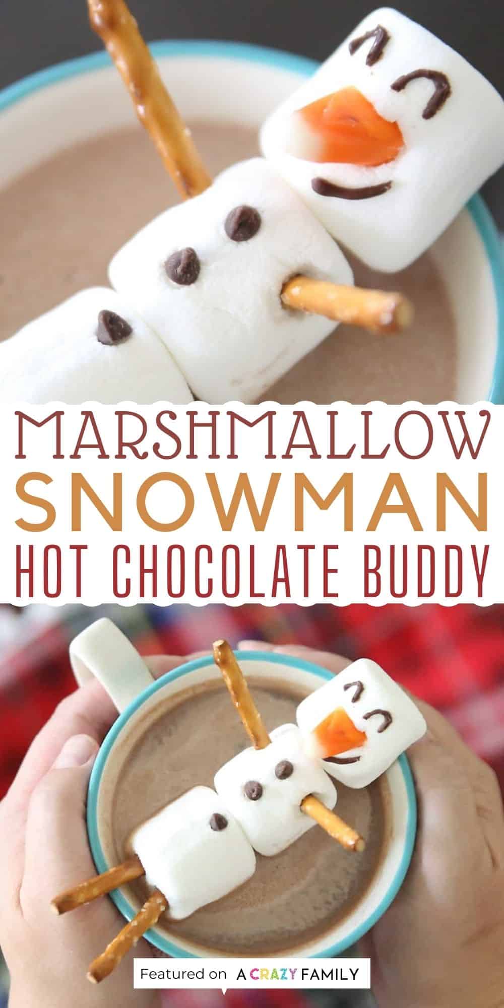 marshmallow snowman