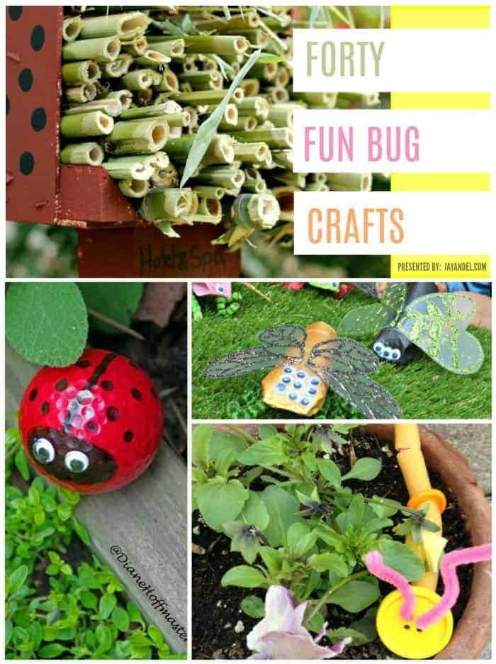 40 Ridiculously Fun Bug Crafts for Creative Kids