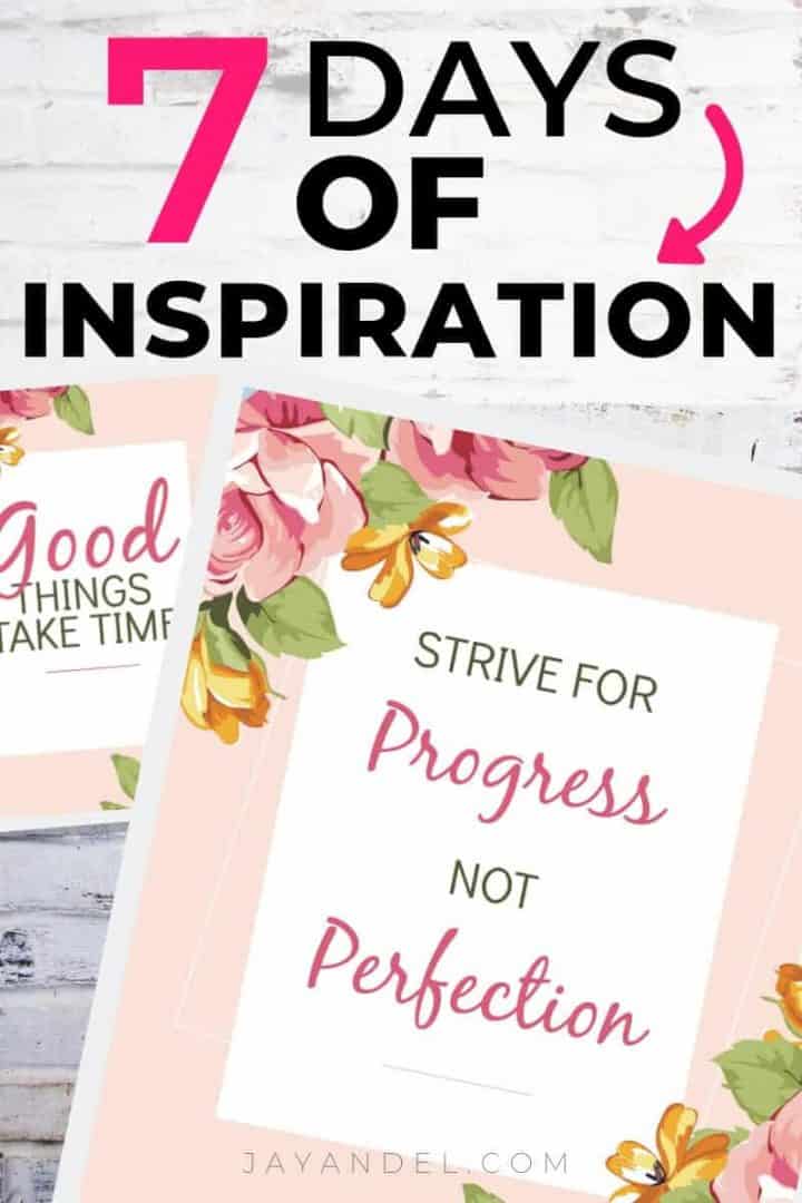 Free Inspirational Wall Art Printables - A Crazy Family