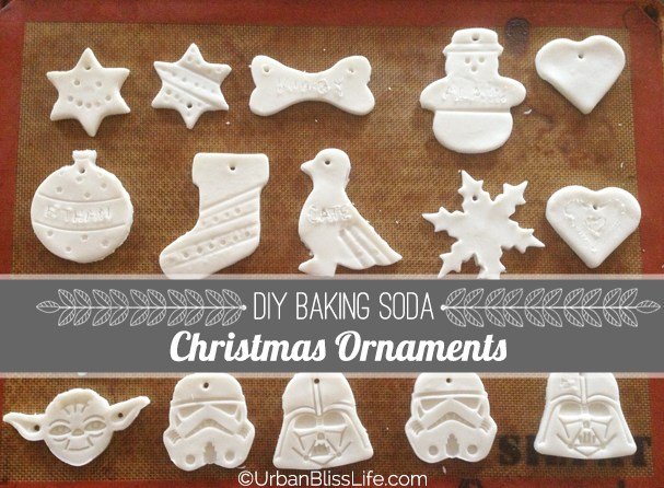 Baking Soda Christmas Ornaments