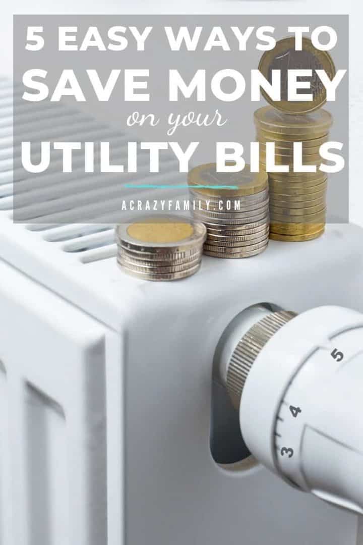 5 Easy & Effective Ways to Save Money on Your Utility Bills - A Crazy ...