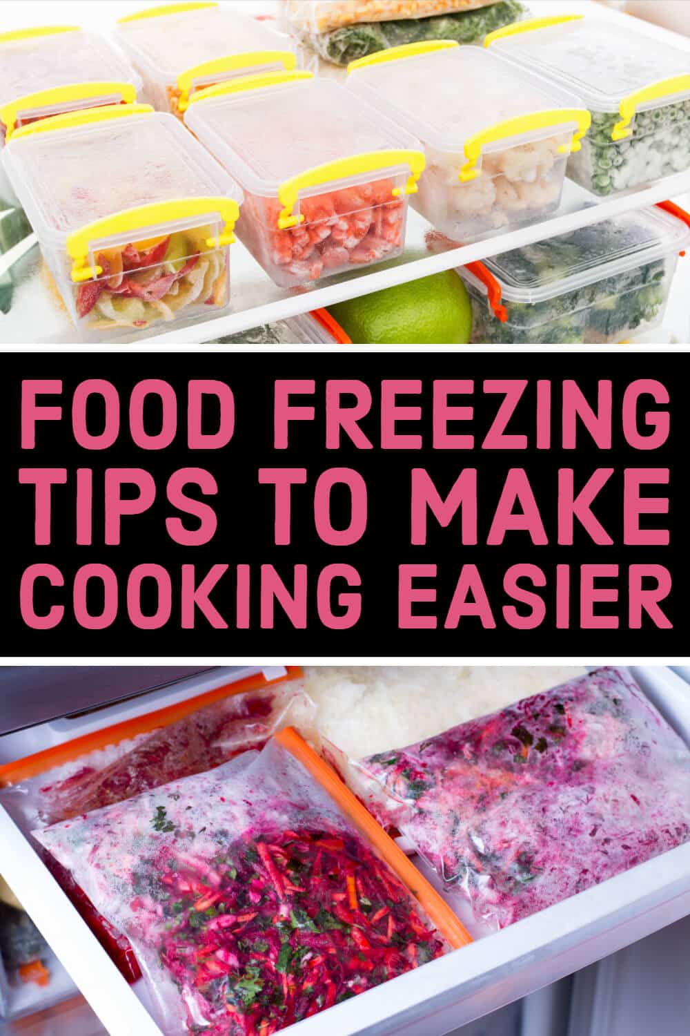 Food freezing tips