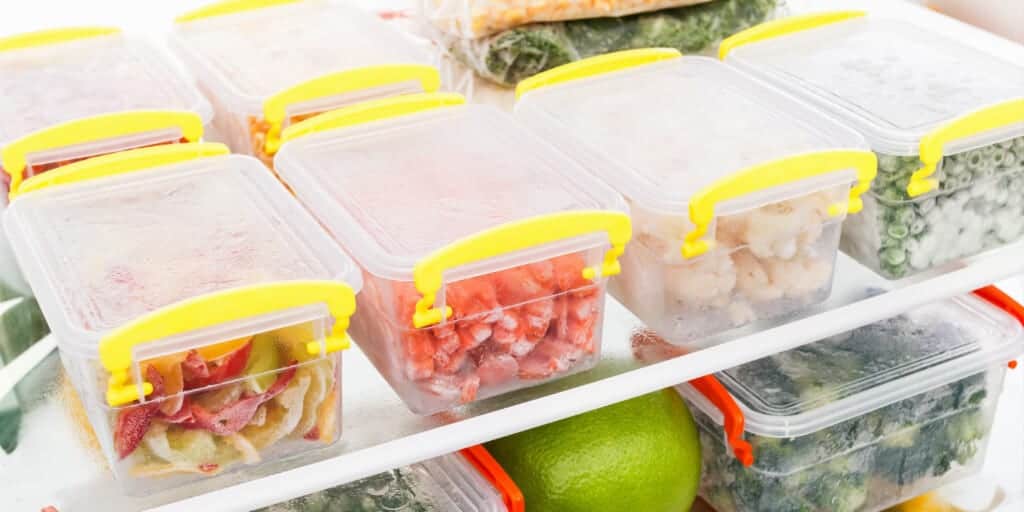 Use proper freezer containers