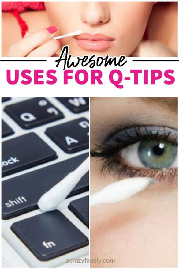 10 Unique Ways You Can Use QTips Throughout The Home