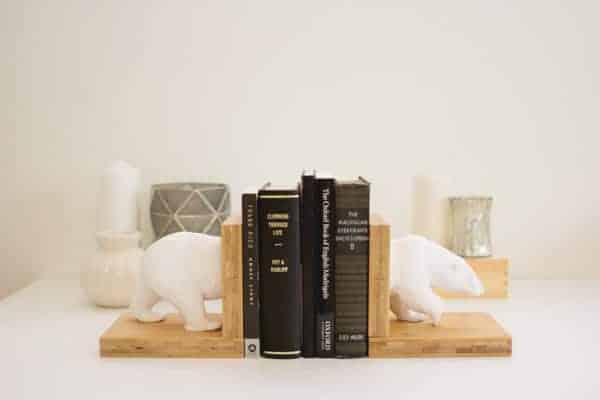 bookends, diy bookends, bookend projects, bookend DIYs, Diys,