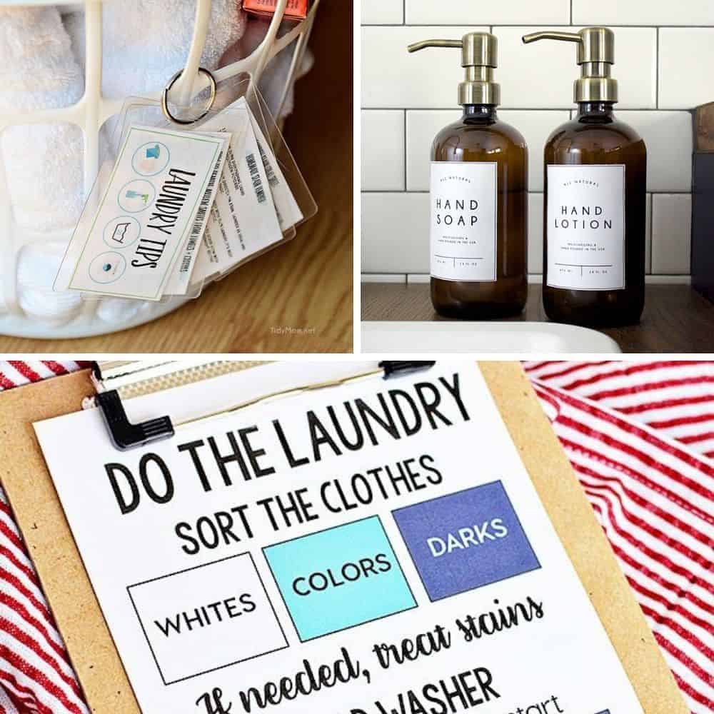 11 Free Printables That Will Make Laundry Day Easier For Everyone