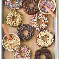 Image for No Bake Apple Donuts by Fork and Beans