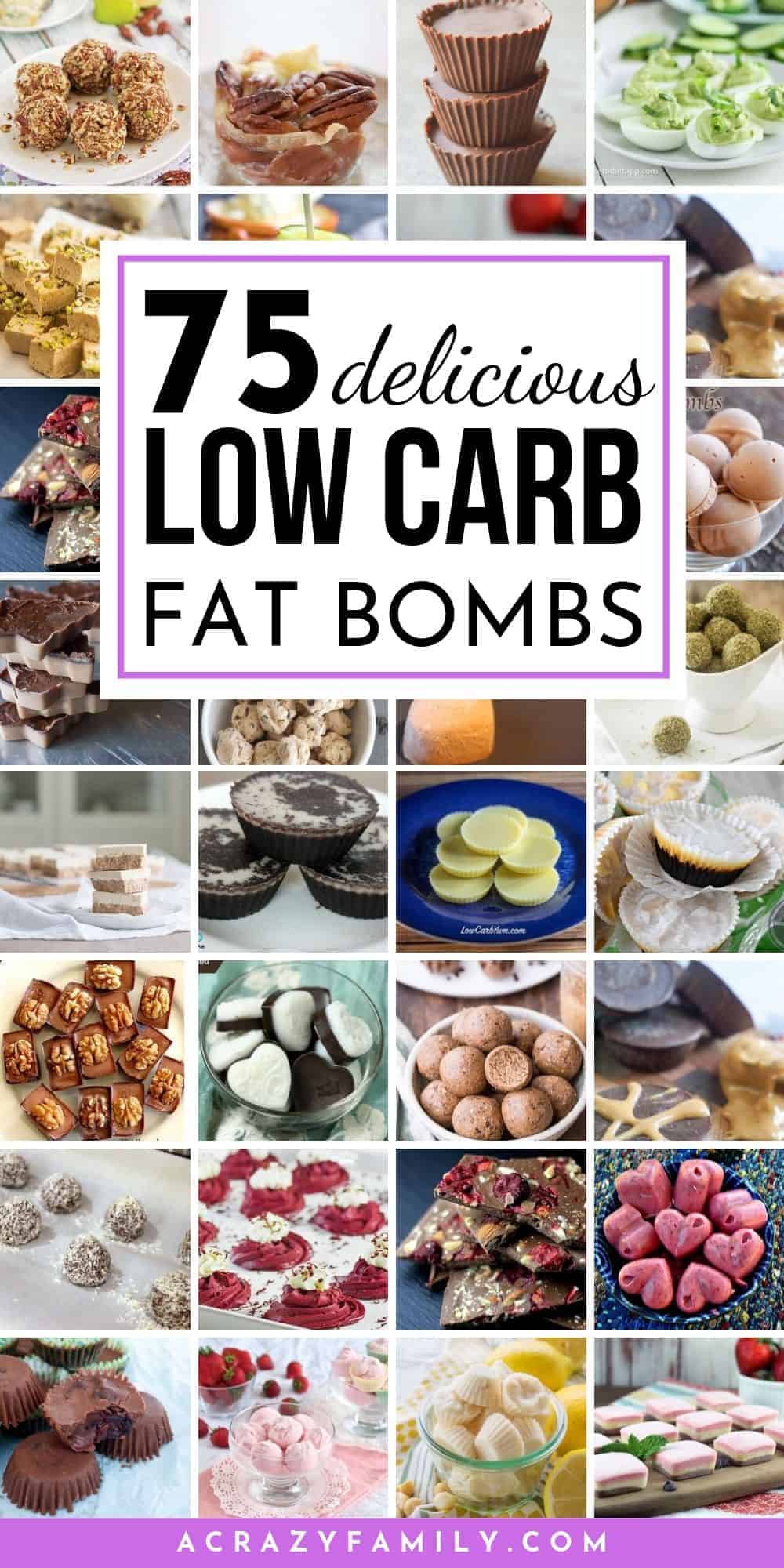 delicious low carb keto fat bombs