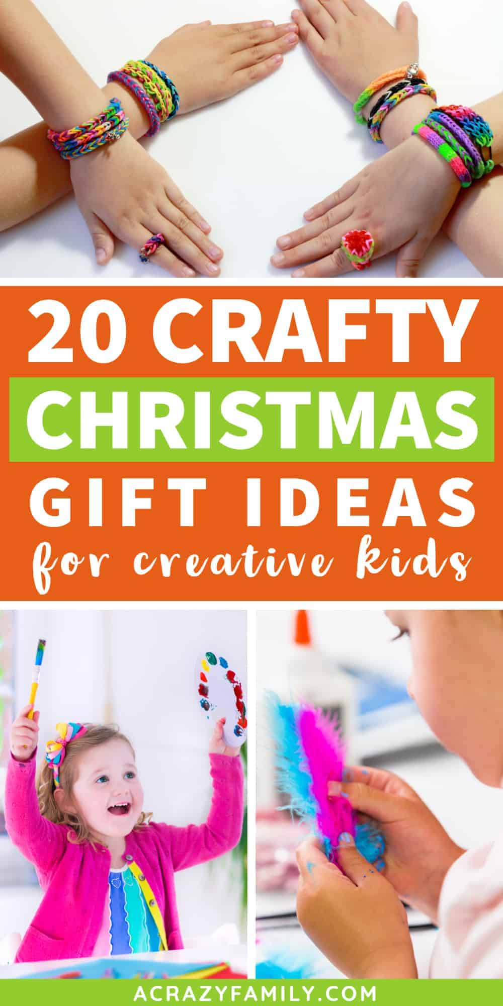 20 Crafty Christmas Gifts for Creative Kids