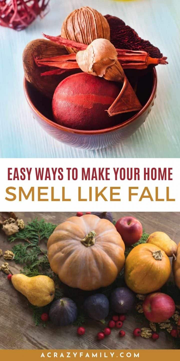 Easy Ways To Make Your Home Smell Like Fall A Crazy Family