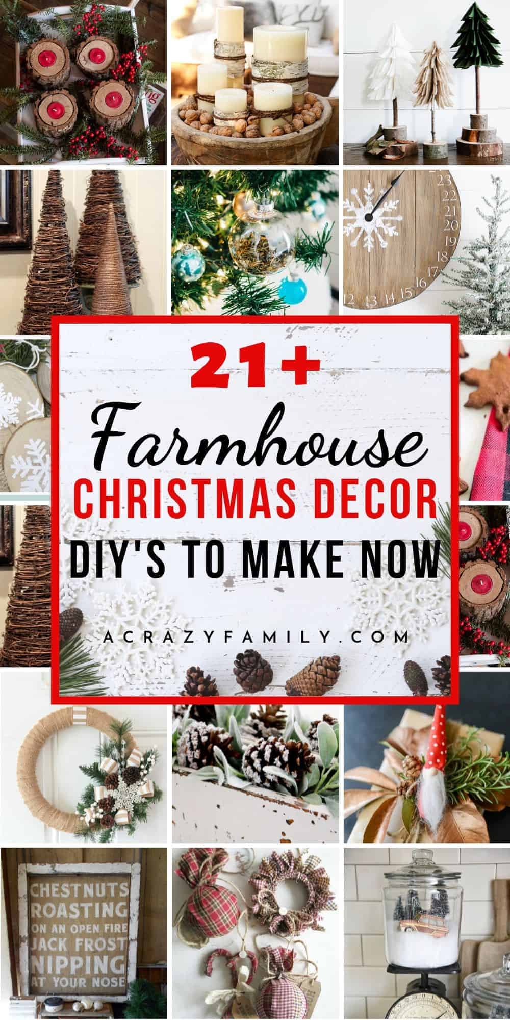 Download 21 Awesome Rustic Farmhouse Christmas Decorations To Diy PSD Mockup Templates