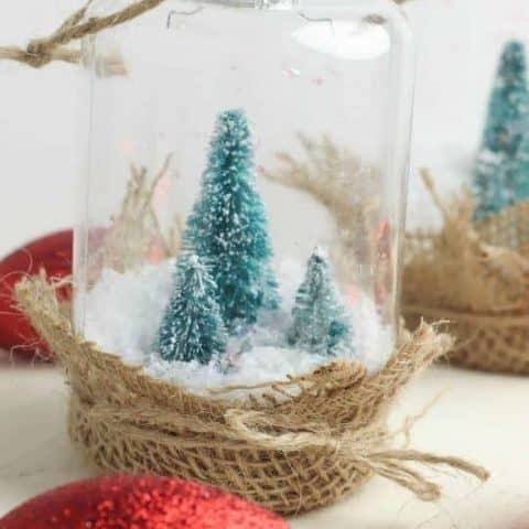 Image for Rustic DIY Snow Globe Ornament