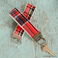 Image for Vintage Fabric & Webbing Key Chains