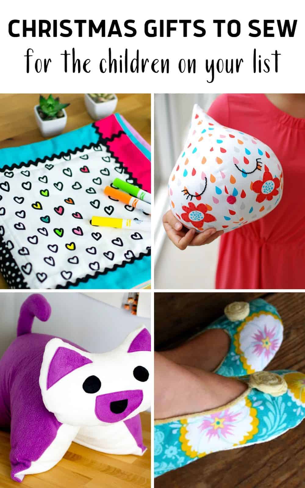 20 Christmas Gift Ideas To Sew For Everyone On Your List A Crazy Family   Christmas Gifts Sew Children 