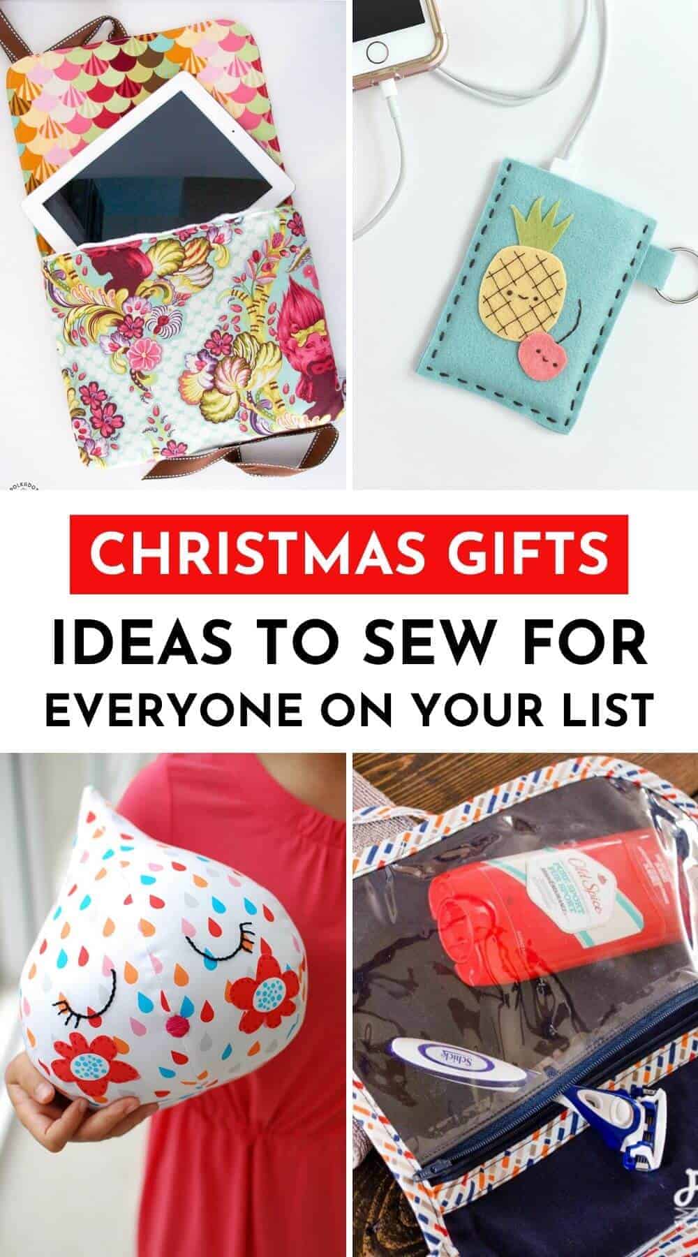 Easy Sew Christmas Gifts