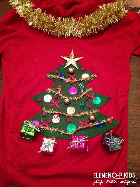 DIY Ugly Sweater T-Shirt Using Cricut - {i love} my disorganized life