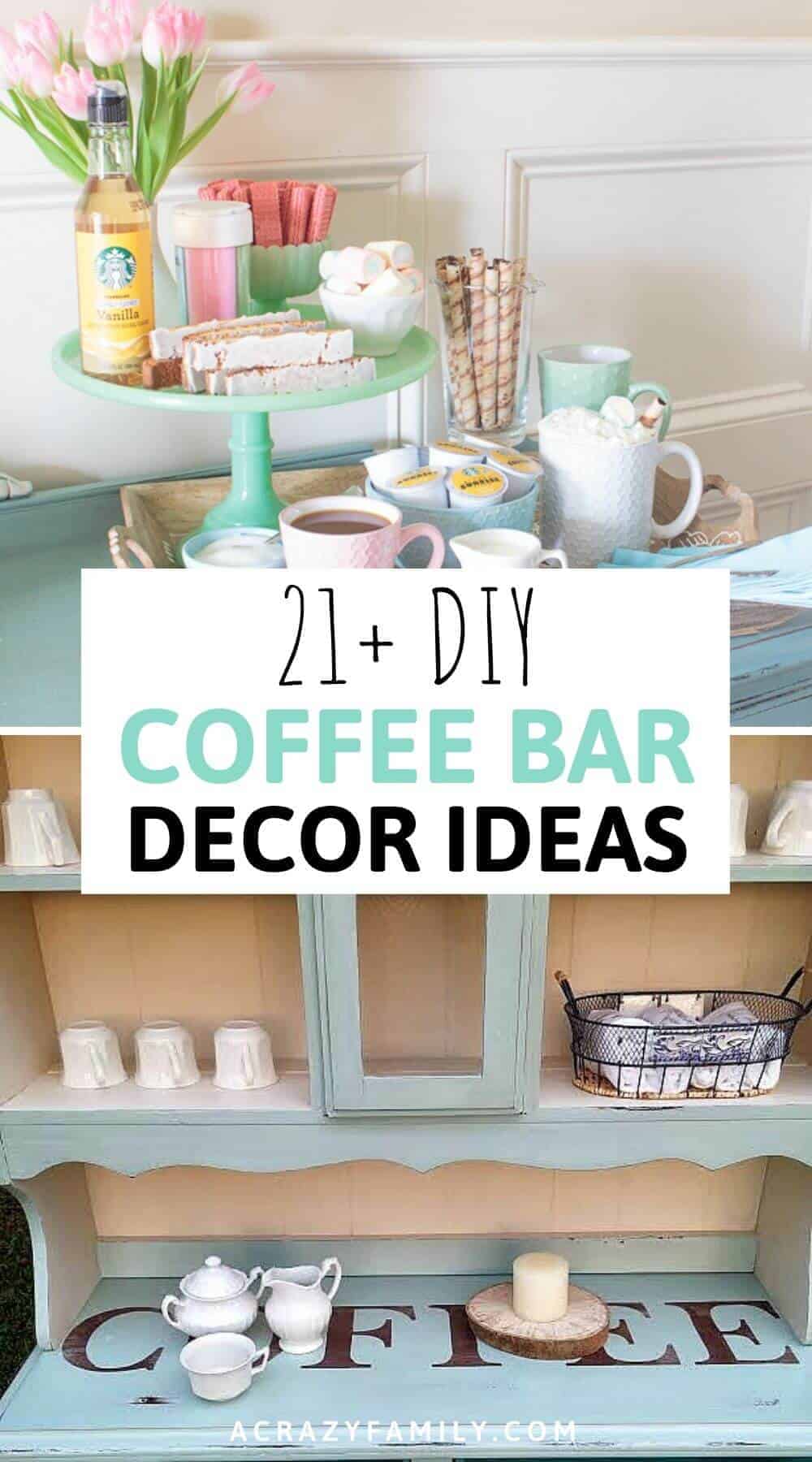 How to Create a DIY Coffee Station at Home - Making Manzanita