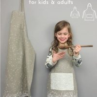 Image for Little chef apron pattern