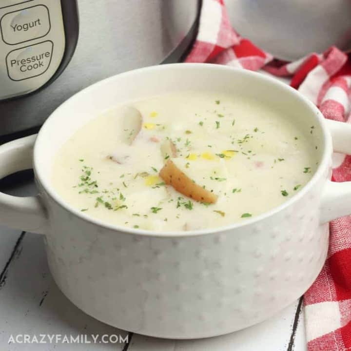 Instant Pot Ham and Potato Chowder