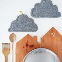 Image for Cloud-Shaped Pot Holders