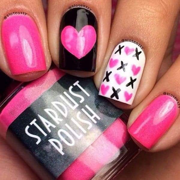 70+ Romantic Nail Art Designs For Valentine's Day