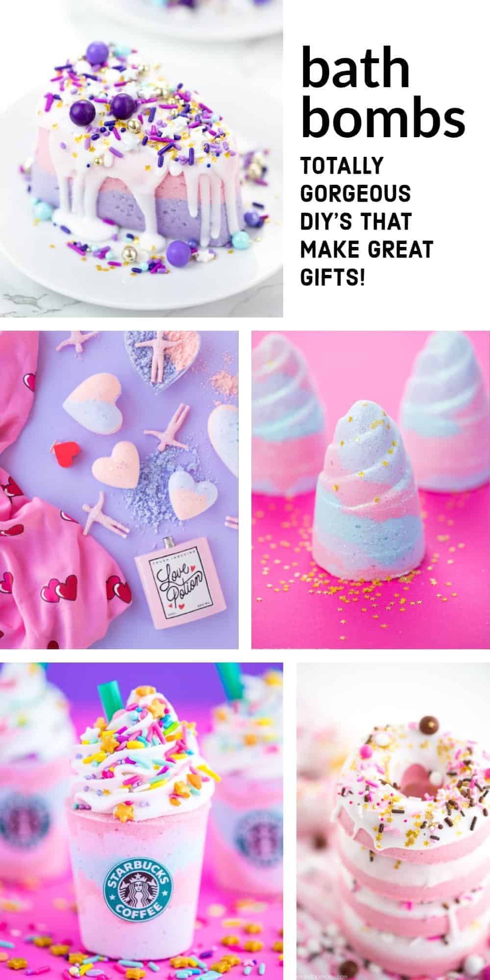 cute diy bath bombs