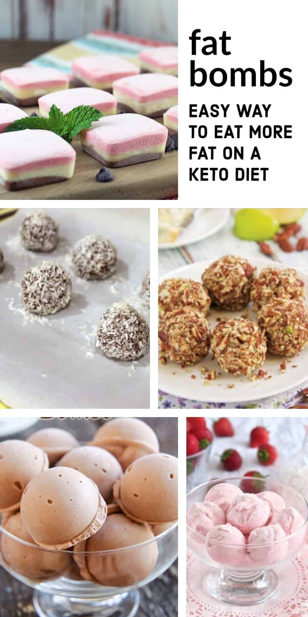 ketosis fat bombs including protein balls