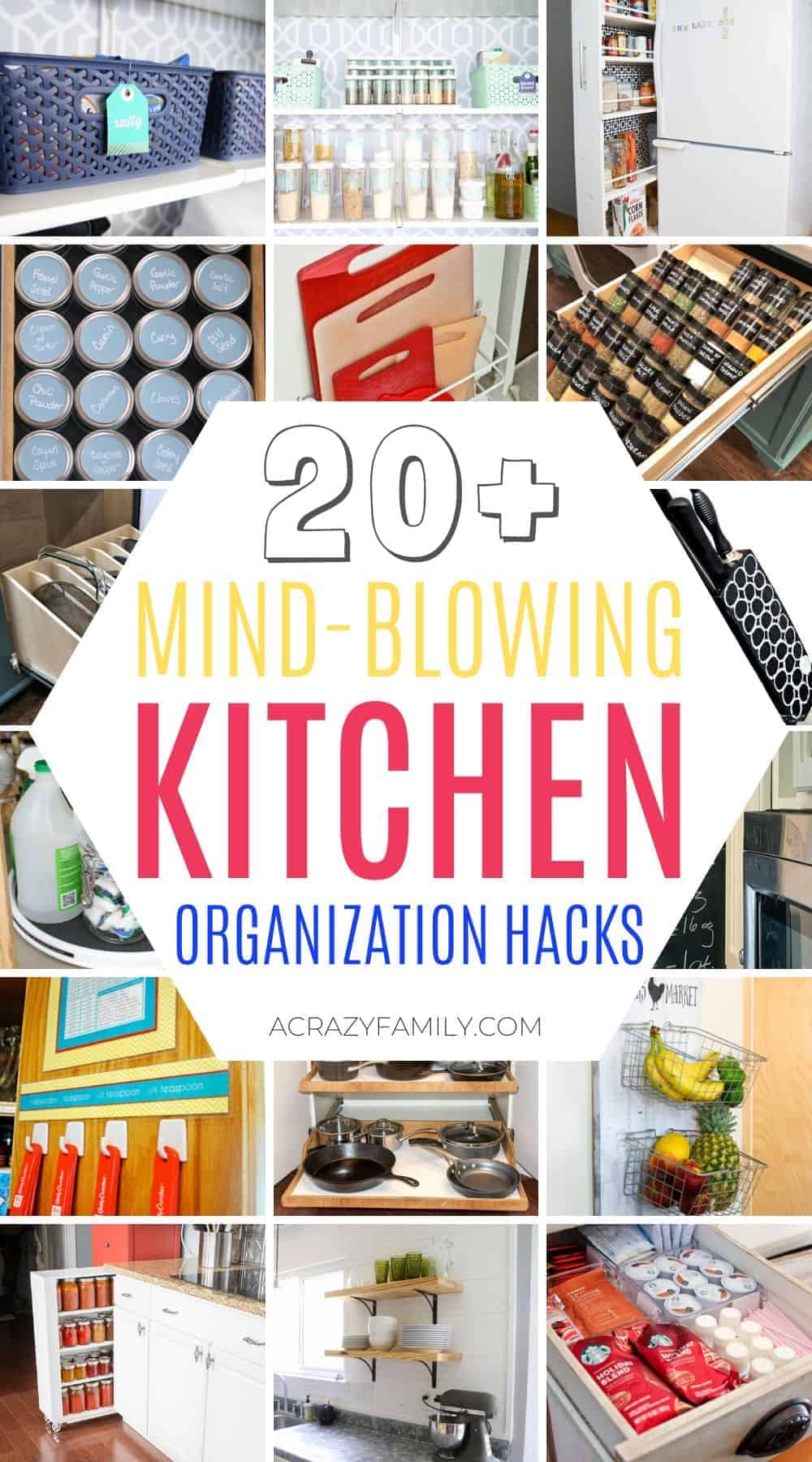 30+ Mind-Blowing DIY Kitchen Organization Hacks