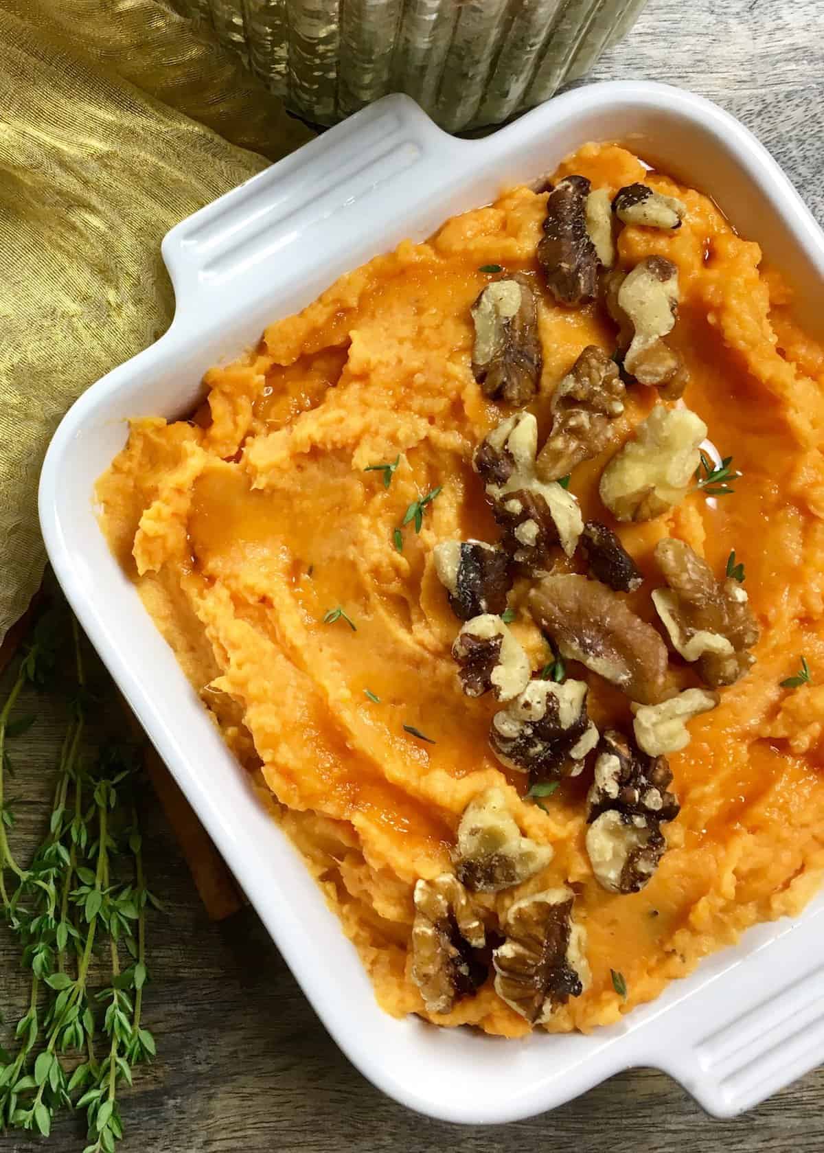 Creamy Mashed Sweet Potatoes