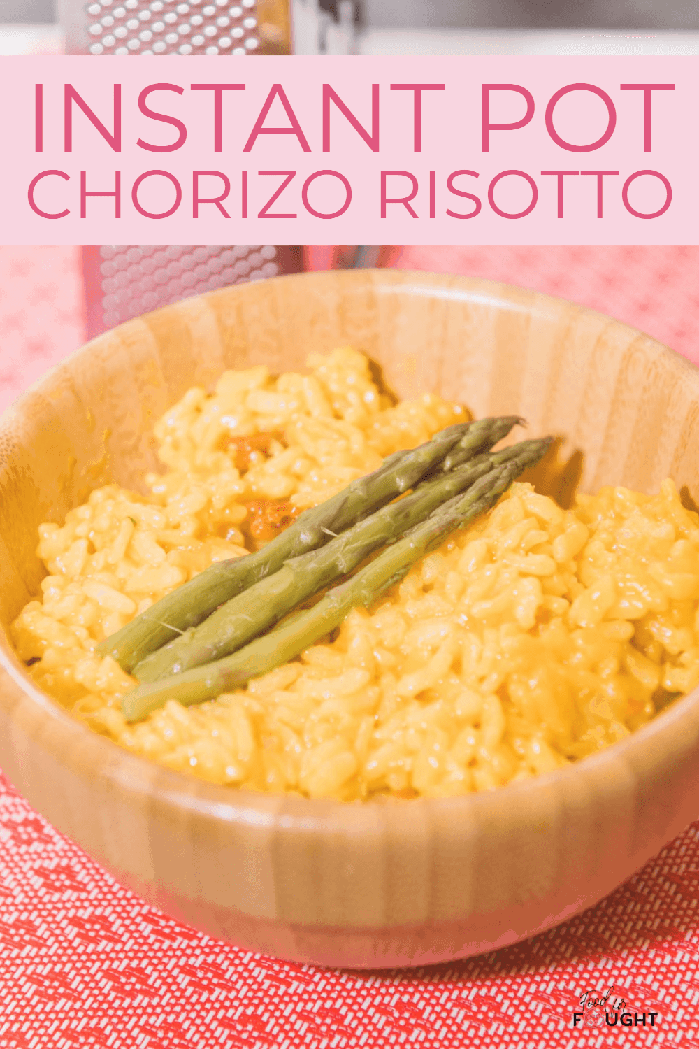 Instant pot risotto online with asparagus