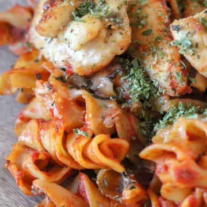 Rosemary and Thyme Chicken Pasta Bake