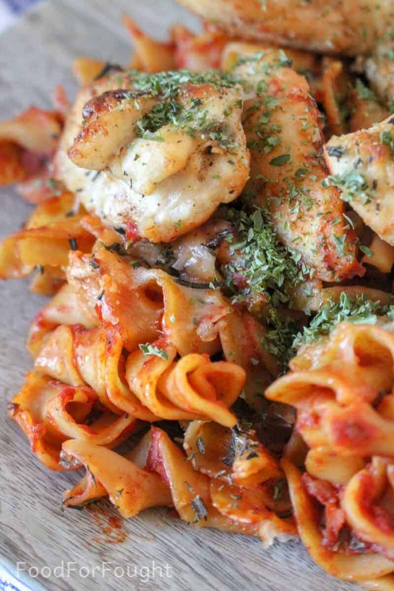 Rosemary and Thyme Chicken Pasta Bake