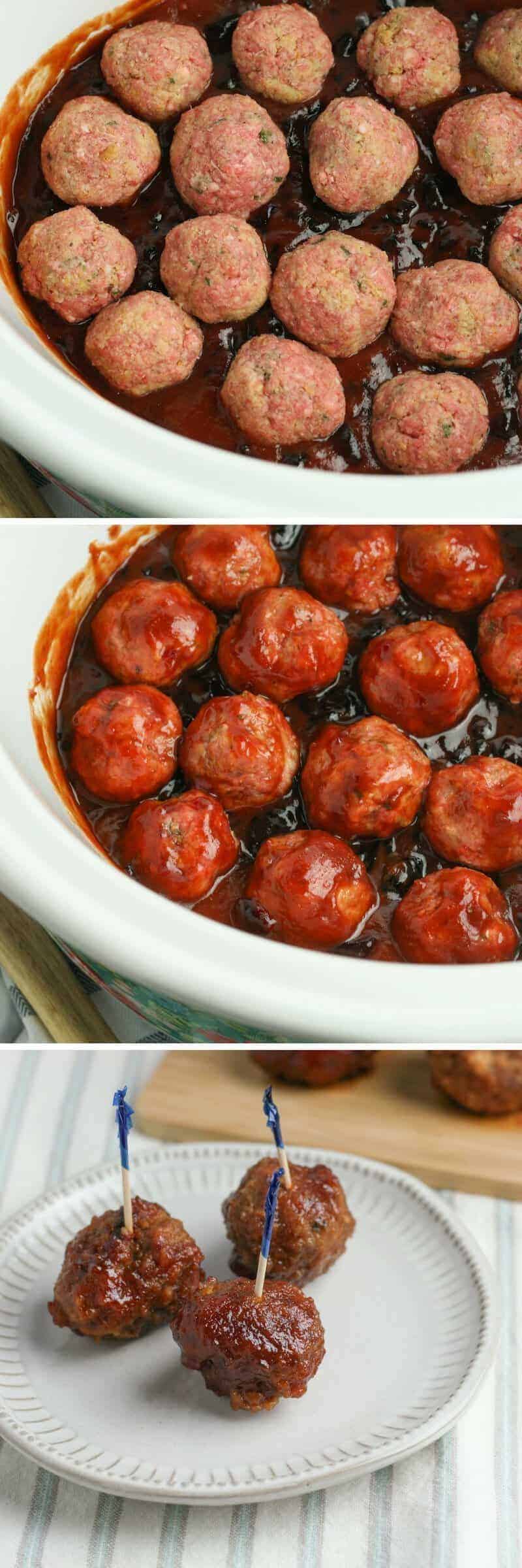 Gluten-Free Slow Cooker Party Meatballs