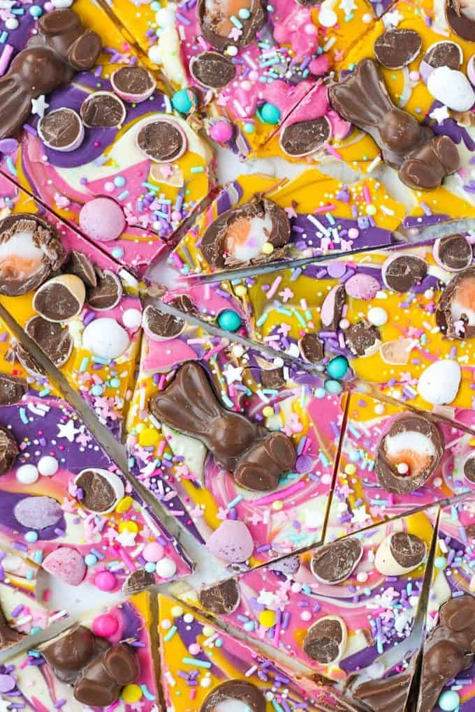 Easter Chocolate Bark