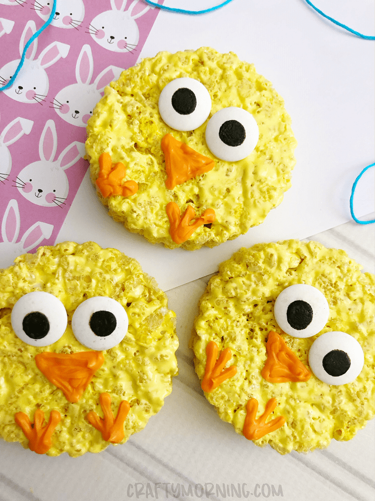 Rice Krispie Easter Chicks