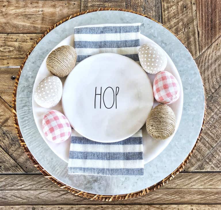 Easter Place Setting Ideas