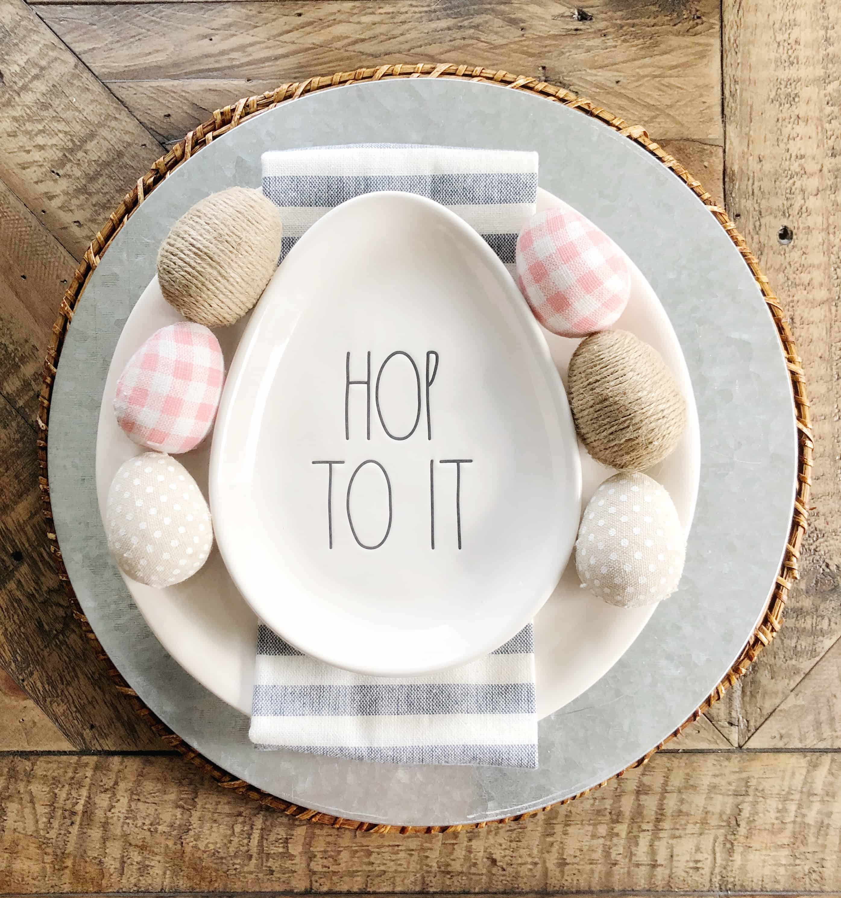 Easter Place Setting Ideas A Crazy Family