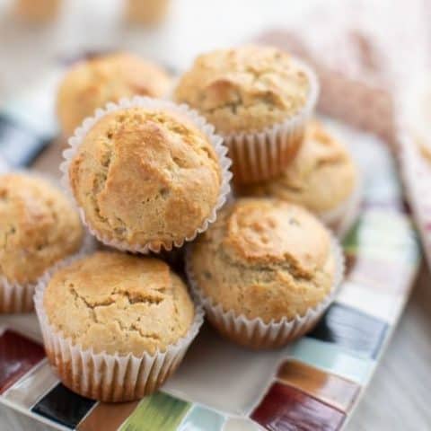 Butter Pecan Ice Cream Muffins - A Crazy Family