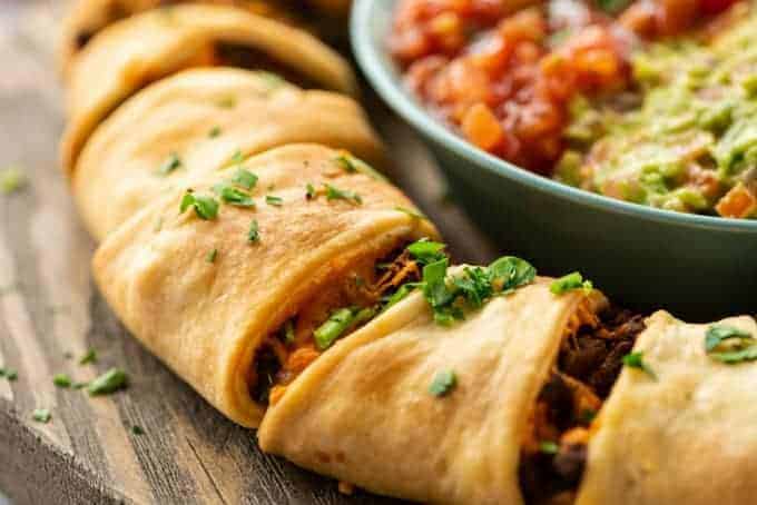 Beef taco ring