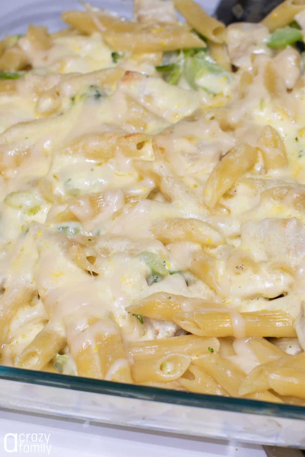 Chicken and Broccoli Alfredo Bake