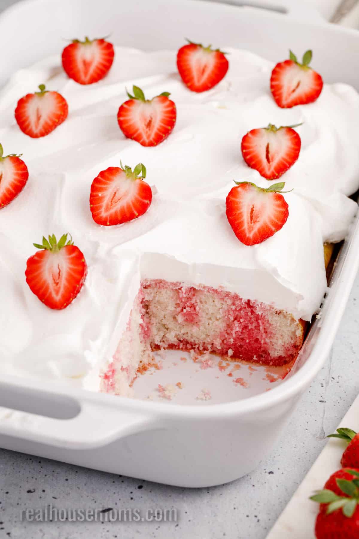 Strawberry Jello Cake IC 6
