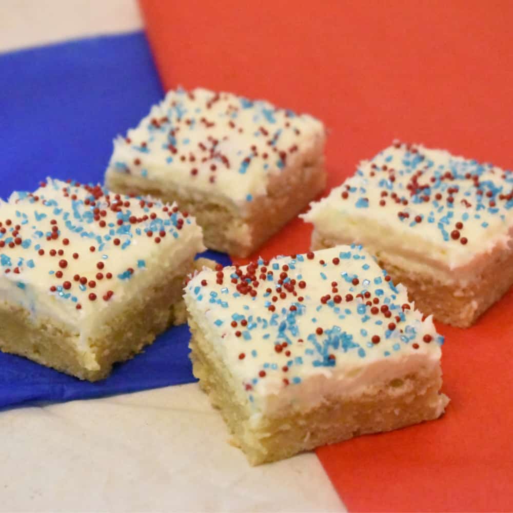 4th of July Cookie Bars