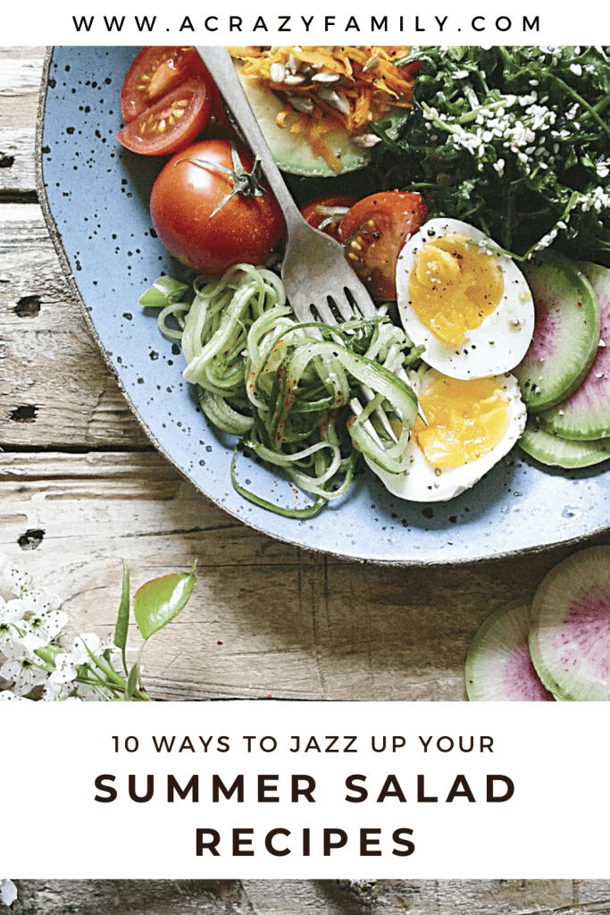 Pinterest image for 10 Ways To Jazz Up Your Summer Salad Recipes