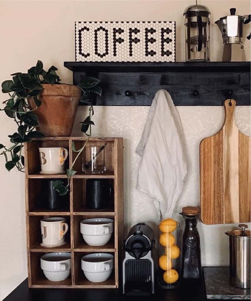 20 DIY Coffee Bar Ideas — Make Your Own Coffee Station