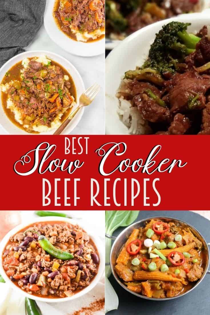 12 Slow Cooker Beef Recipes for Easy Weeknight Dinners - A Crazy Family