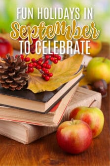Unique Holidays in September To Celebrate With Kids - A Crazy Family