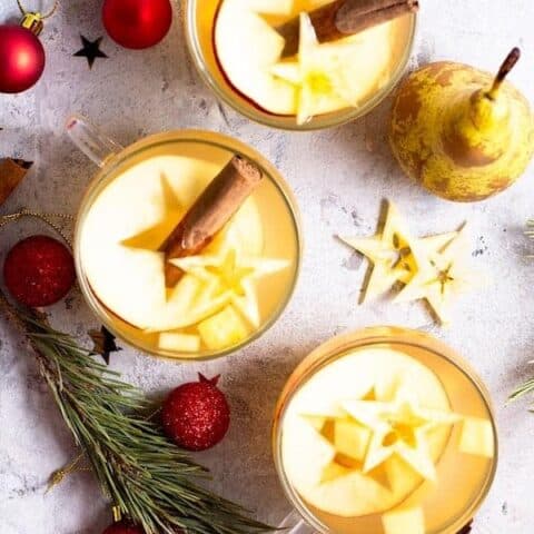 Mexican Hot Fruit Punch Ponche de Frutas 