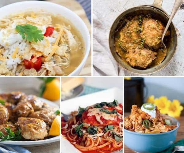 13 Slow Cooker Chicken Recipes