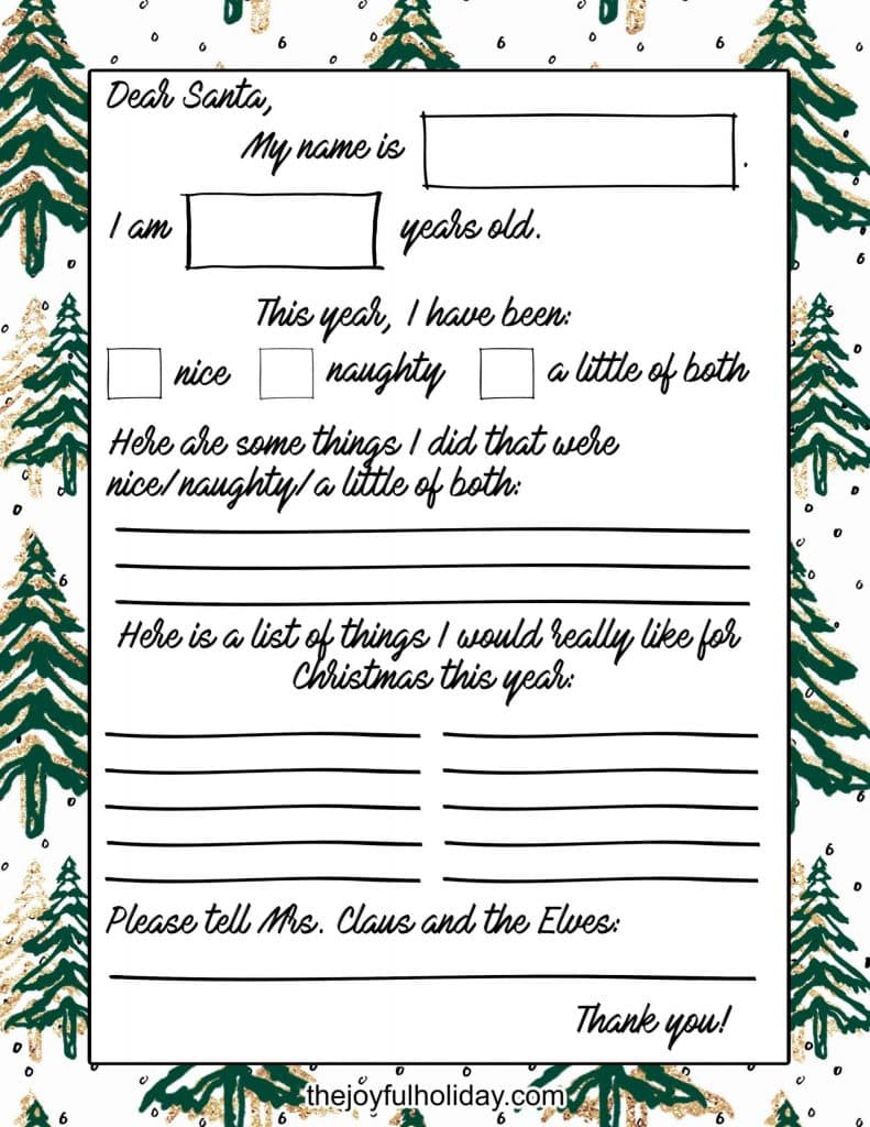 Letter to Santa 2 thejoyfulholiday WITH URL
