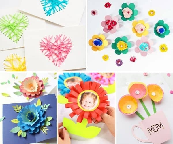 20 Easy & Adorable DIY Mother’s Day Cards For Kids To Make